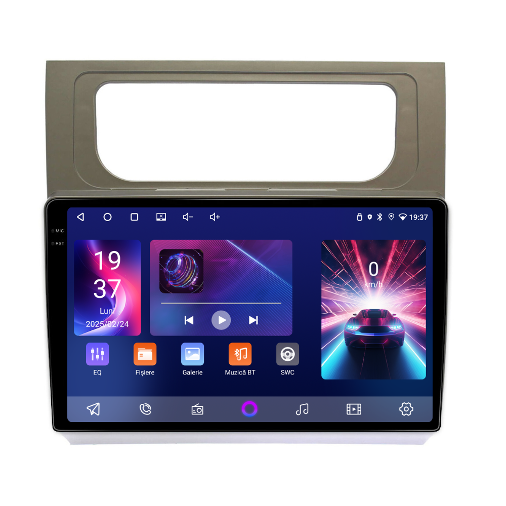 Navigatie Volkswagen Touran (2011-2015), Android, Ecran 10", Carplay / Android auto
