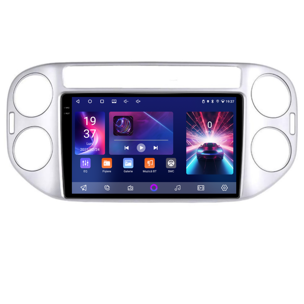 Navigatie Volkswagen Tiguan (2006-2016), Android, Ecran 9", Carplay / Android auto