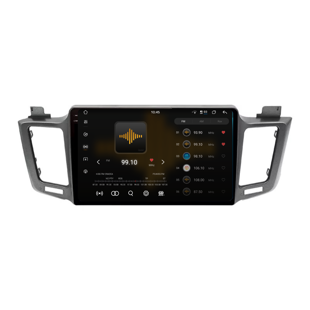 Navigatie Toyota RAV4 (2012-2018), Ecran 10 inch, carplay / youtube