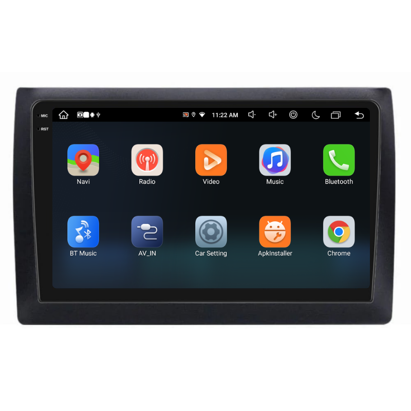 Navigatie Fiat Stilo (2001-2010), Ecran 9 inch, Carplay / Android auto, Youtube, Waze