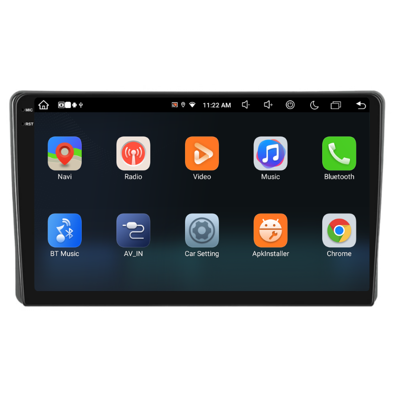 Navigatie Fiat Bravo (2007-2012), Ecran 9 inch, Carplay / Android auto, Youtube, Waze