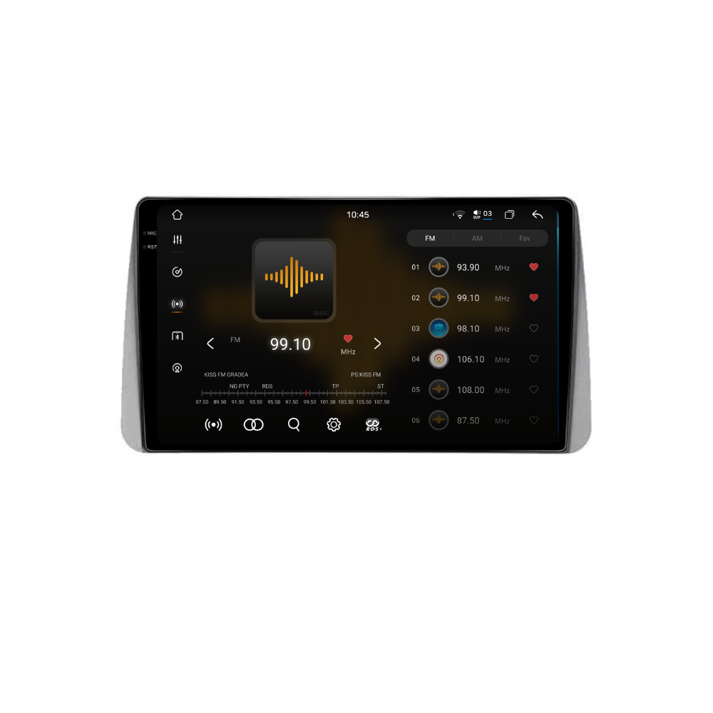 Navigatie Fiat Tipo (2016-2020), Ecran 9", Carplay / Android Auto