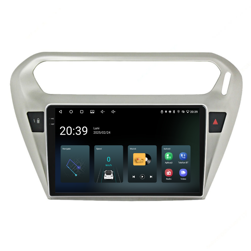 Navigatie Citroen Elysee (2013-2018), Ecran 9", Carplay / Android Auto