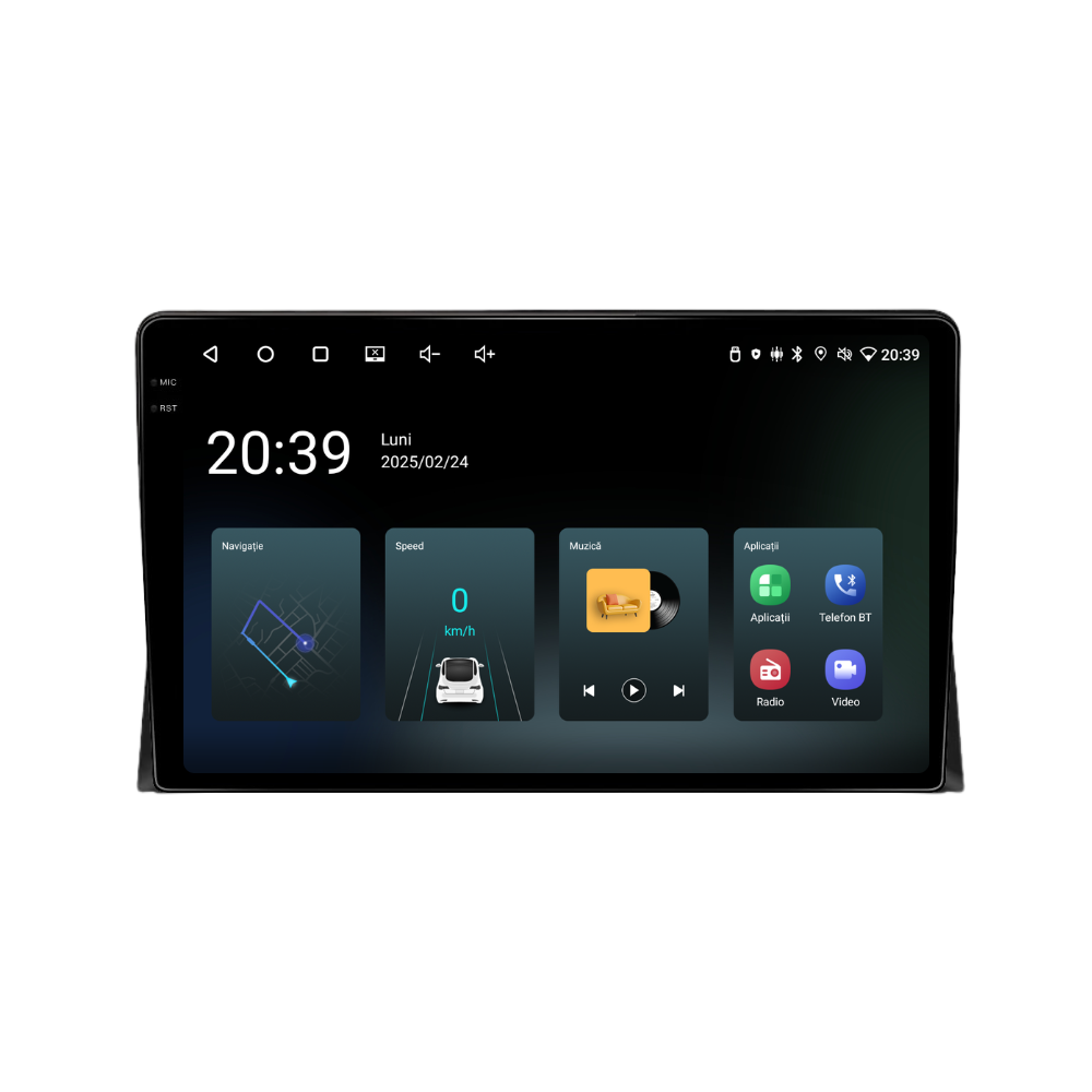Navigatie Volkswagen Transporter (2008-2015), Android, Ecran 9", Carplay / Android auto