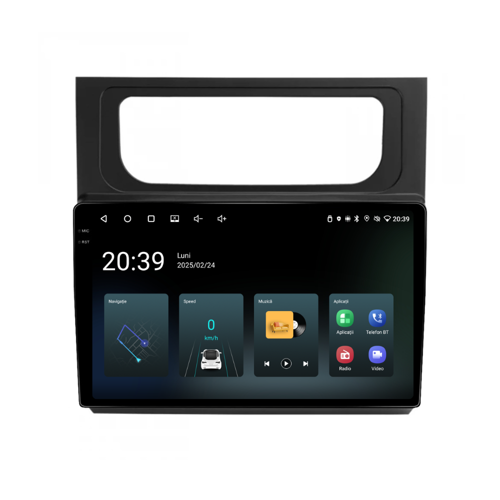 Navigatie Volkswagen Touran (2011-2015), Android, Ecran 10", Carplay / Android auto