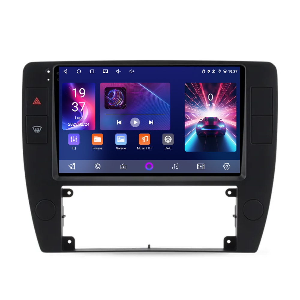 Navigatie Volkswagen Passat B5 (2000-2005), Android, Ecran 9", Carplay / Android Auto