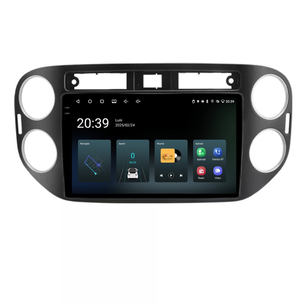 Navigatie volkswagen Tiguan (2011-2016), Android, Ecran 9", Carplay / Android Auto