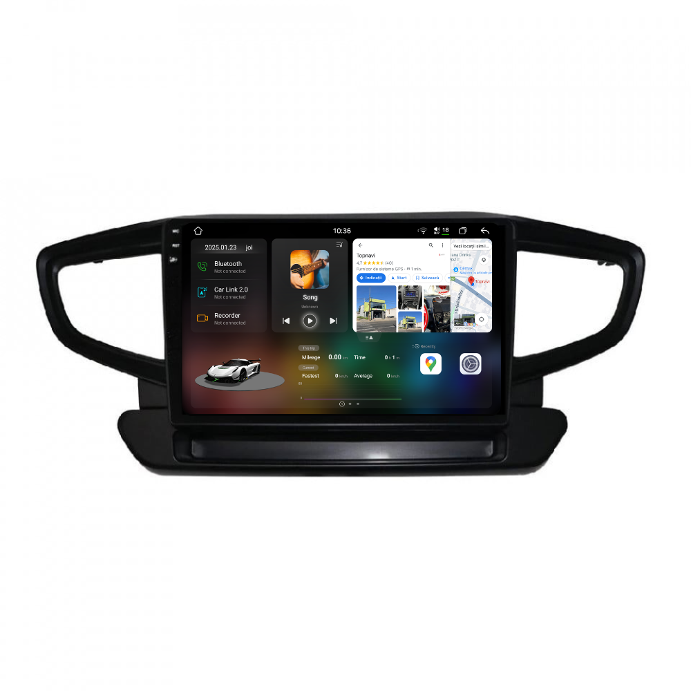 Navigatie Hyundai Ioniq (2016-2022), Ecran 9 inch, Carplay / Android auto, Youtube, Waze