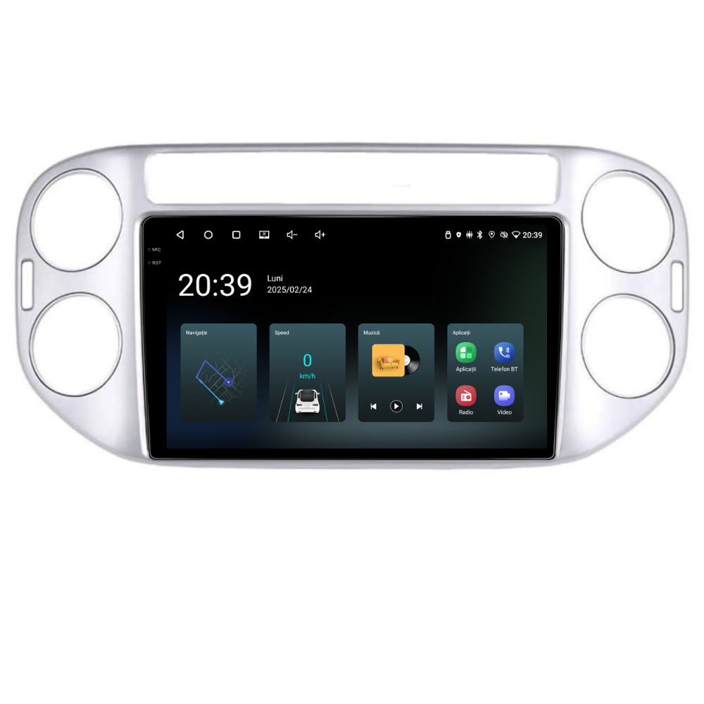 Navigatie Volkswagen Tiguan (2006-2016), Android, Ecran 9", Carplay / Android auto