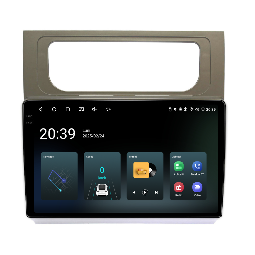 Navigatie Volkswagen Touran (2011-2015), Android, Ecran 10", Carplay / Android auto