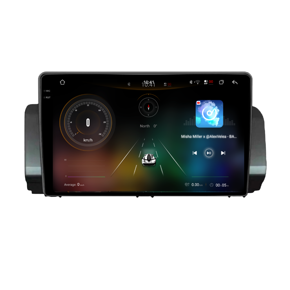 Navigatie Dacia Logan / Sandero / Jokker (2021+) Android, Ecran 10", Carplay / Android auto
