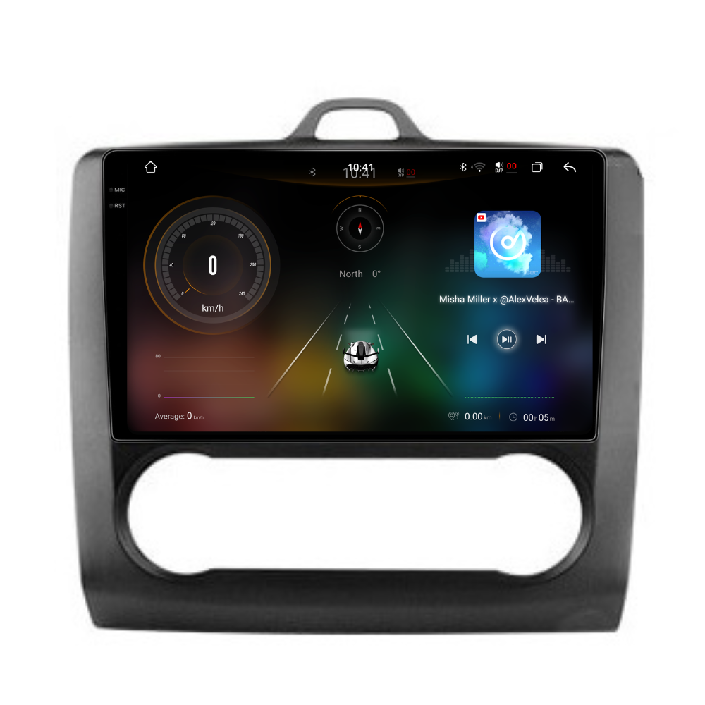 Navigatie Ford Focus 2 (2004-2012), Android, Ecran 9", Carplay / Android auto