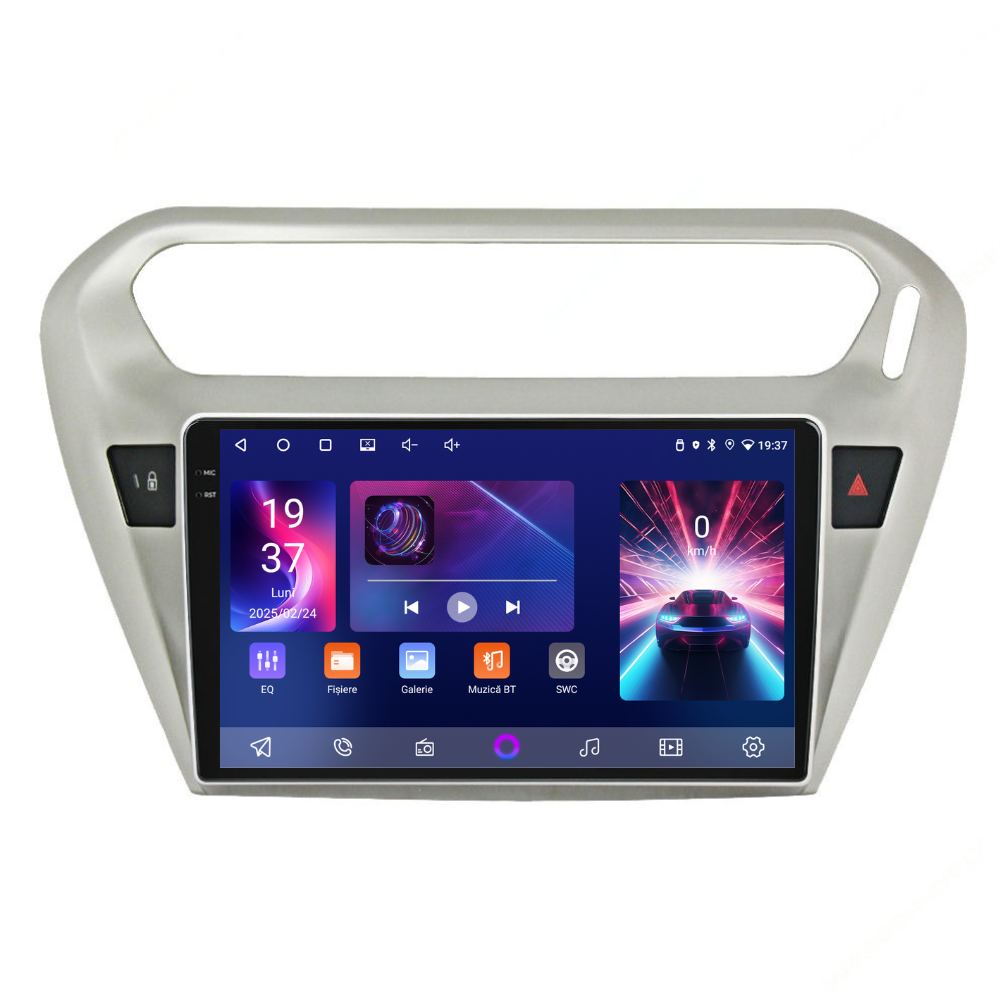 Navigatie Citroen Elysee (2013-2018), Ecran 9", Carplay / Android Auto