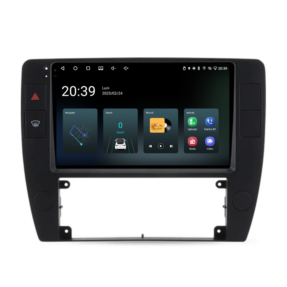 Navigatie Volkswagen Passat B5 (2000-2005), Android, Ecran 9", Carplay / Android Auto
