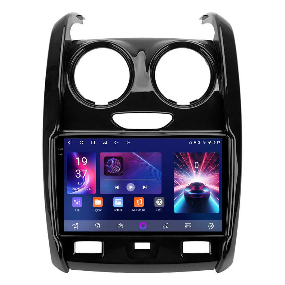 Navigație Dacia Duster (2012-2019), Android, Ecran 9", Carplay / Android auto