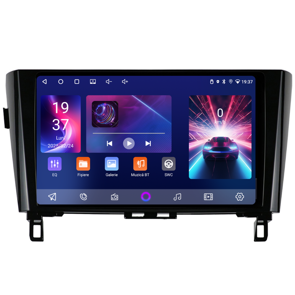 Navigatie Nissan X-Trail (2013-2017), Ecran 10 inch, Carplay / Android auto, Youtube, Waze