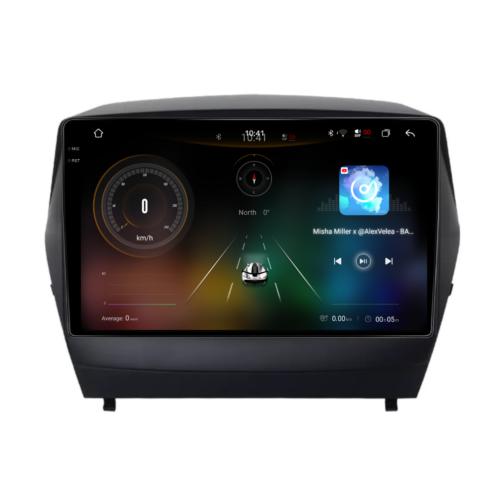 Navigatie Hyundai Tucson (2009-2015), Ecran 10 inch, Carplay Android Auto, Youtube, Waze