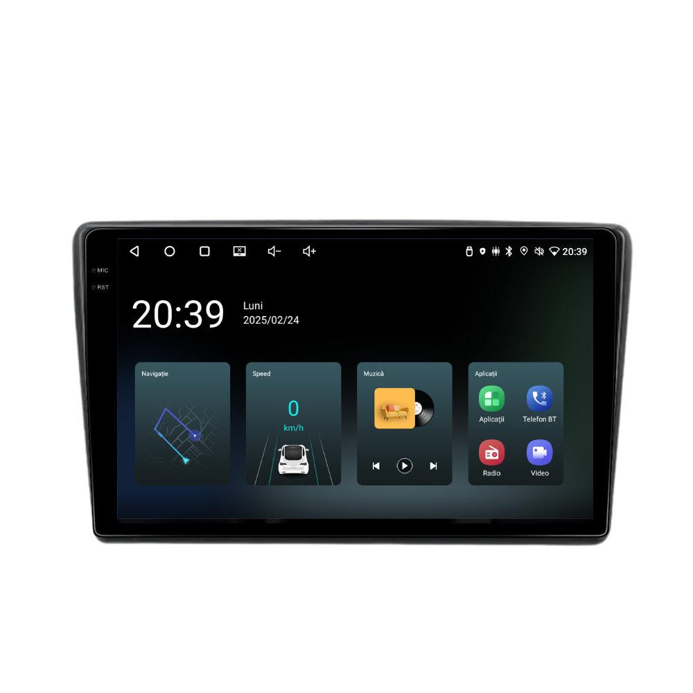 Navigatie Fiat 500L (2012-2017), Ecran 10", Carplay / Android Auto