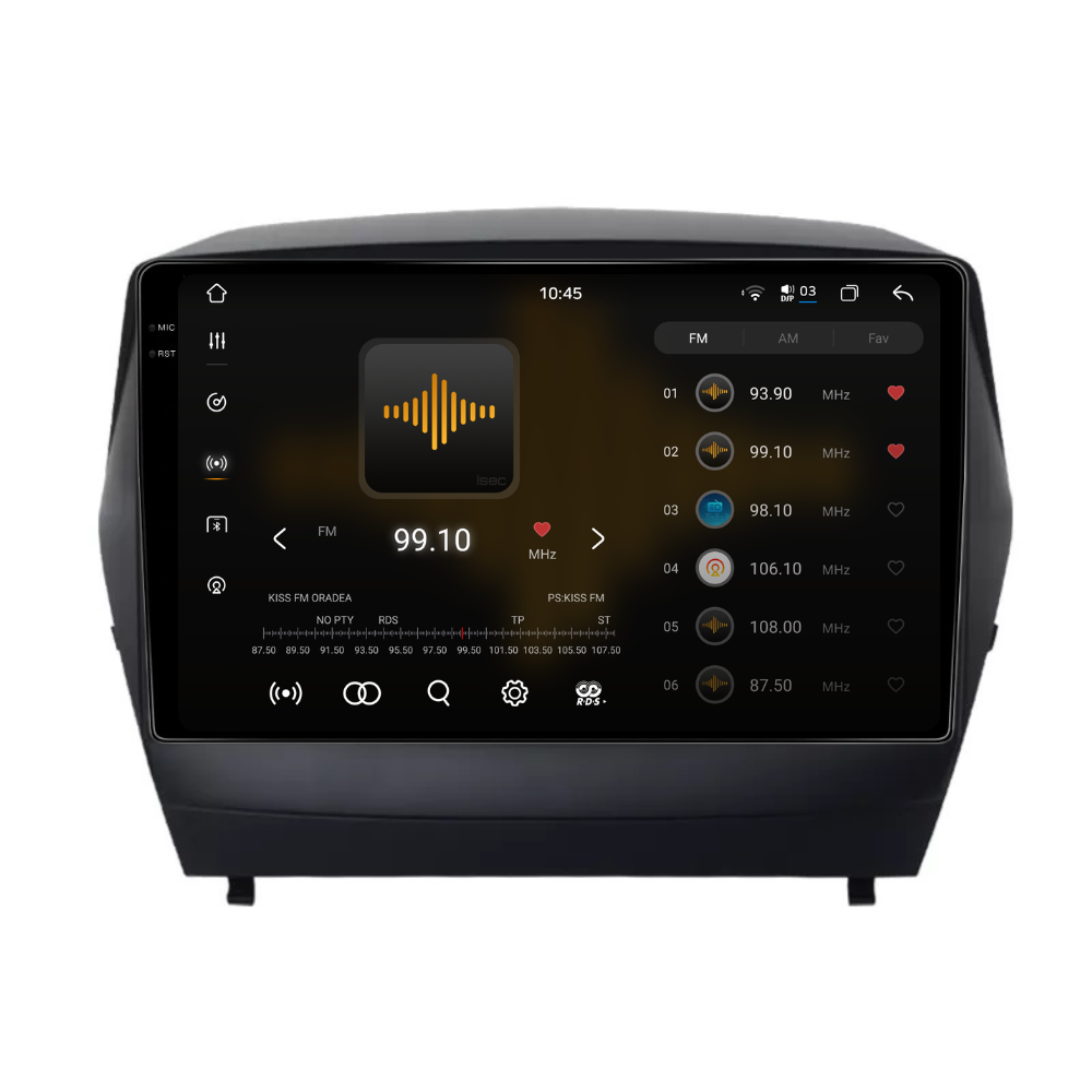 Navigatie Hyundai Tucson (2009-2015), Ecran 10 inch, Carplay Android Auto, Youtube, Waze