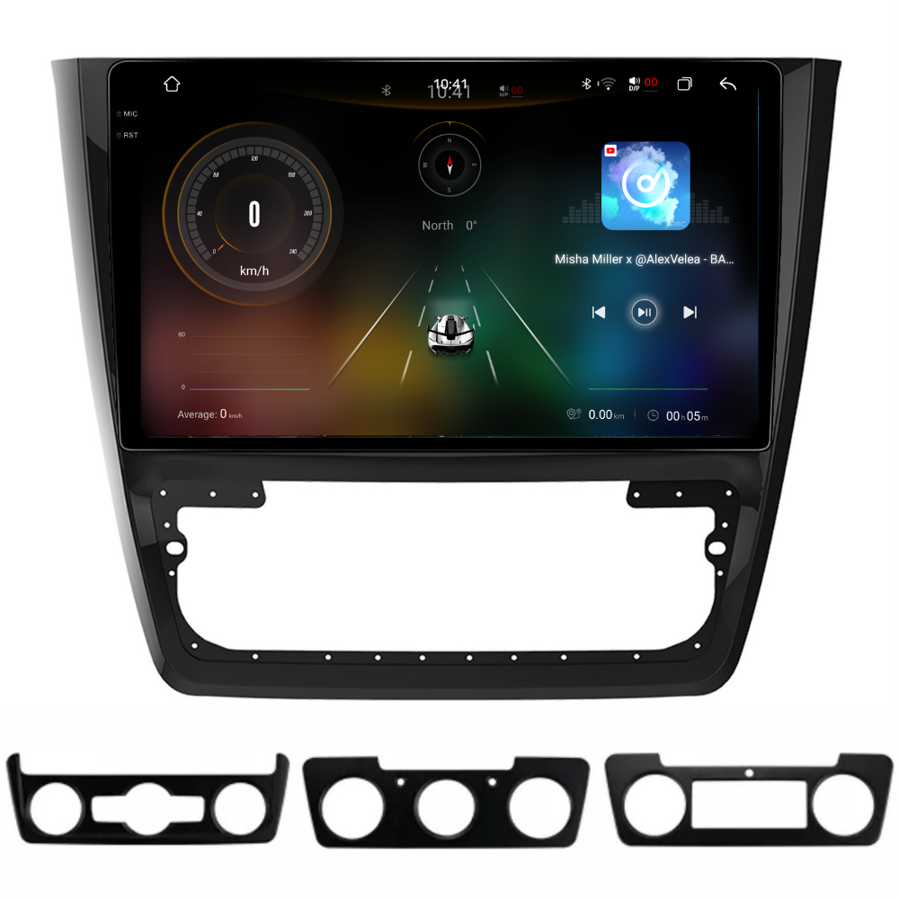 Navigatie Skoda Yeti (2009-2014), Android, Ecran 10", Carplay / Android auto