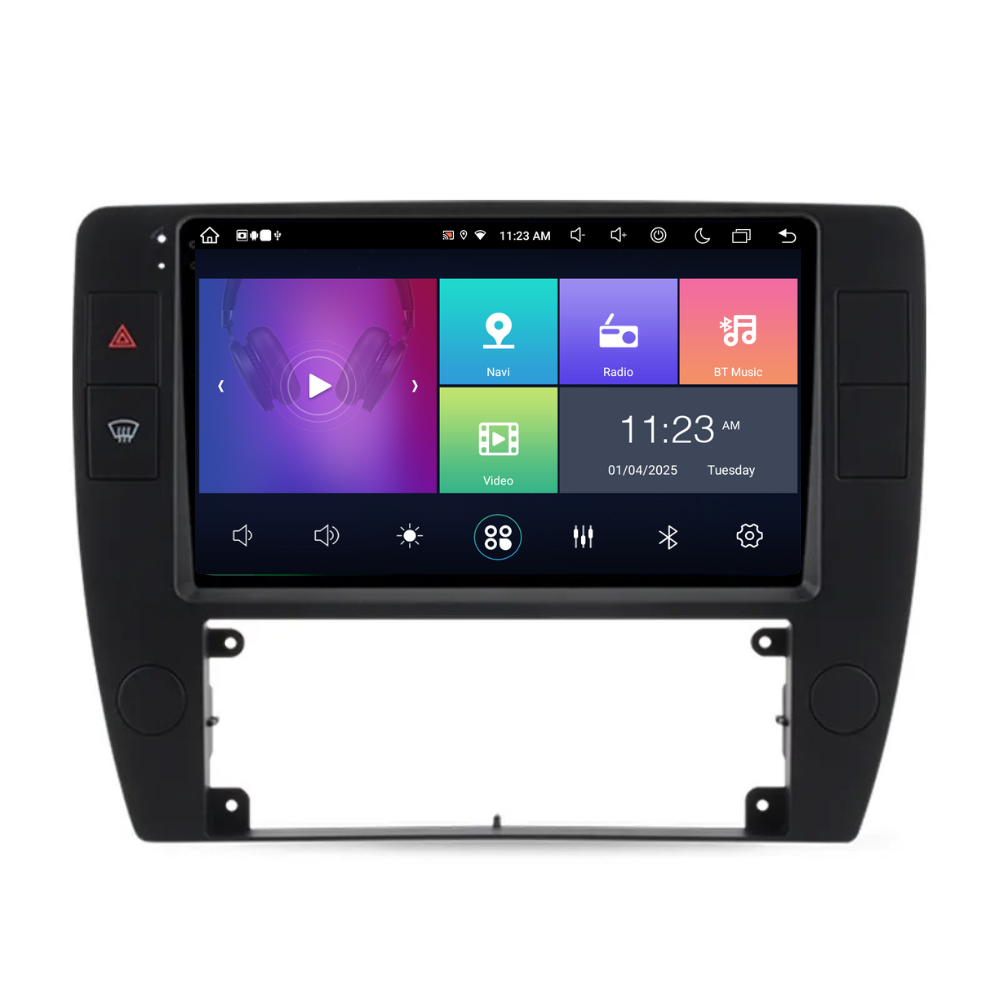 Navigatie Volkswagen Passat B5 (2000-2005), Android, Ecran 9", Carplay / Android Auto