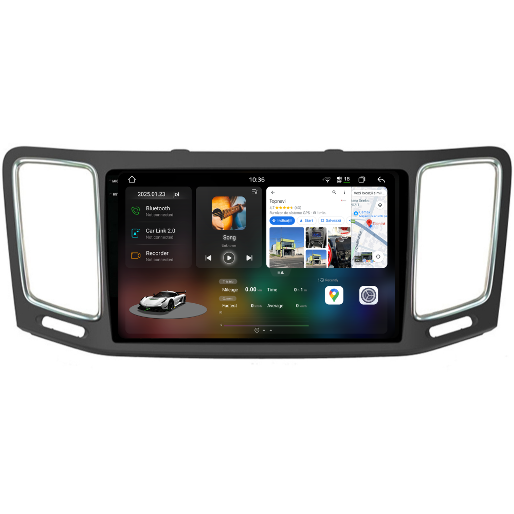 Navigatie Volkswagen Sharan (2012-2018), Android, Ecran 9", Carplay / Android auto