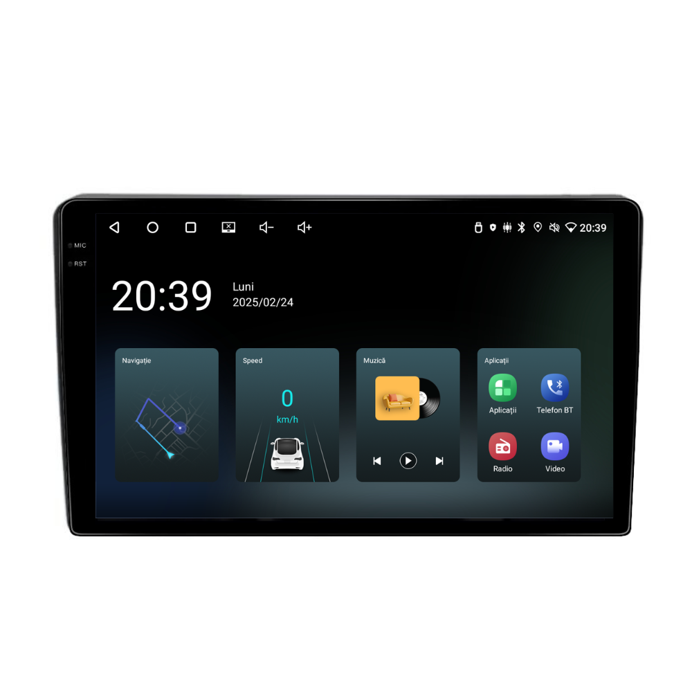 Navigatie Citroen C4 (2019+), Ecran 9 inch, Carplay / Android auto, Youtube, Waze