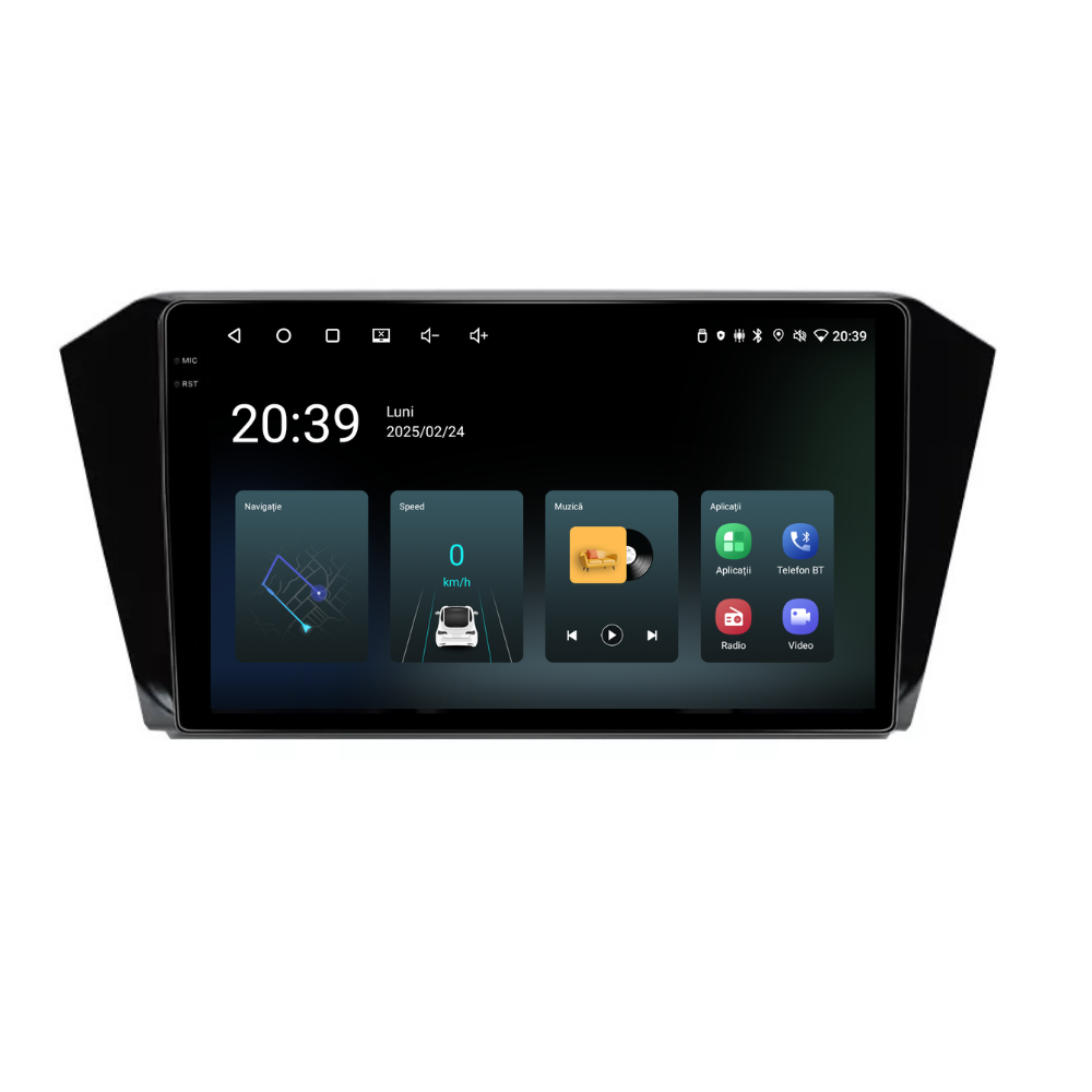 Navigatie VW Passat B8 (2015-2020), Android, Ecran 10 inch, 4GB RAM 64GB, 8-core