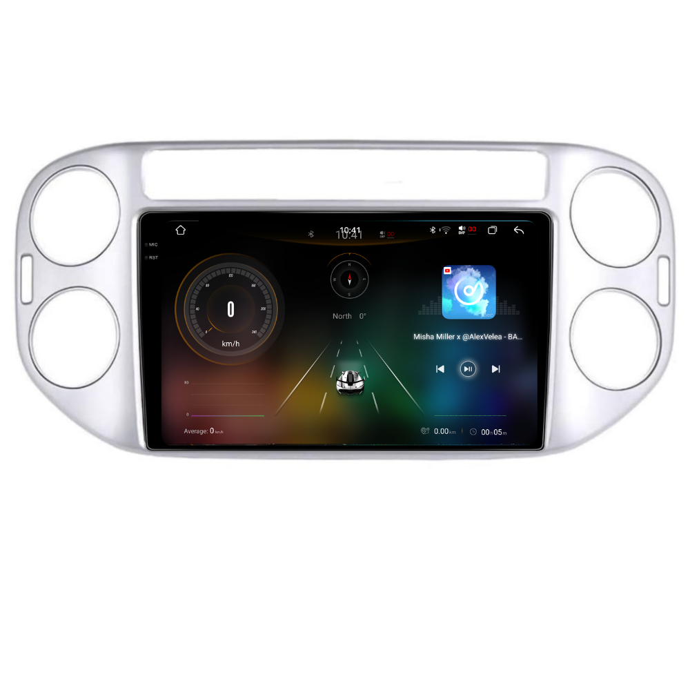 Navigatie Volkswagen Tiguan (2006-2016), Android, Ecran 9", Carplay / Android auto