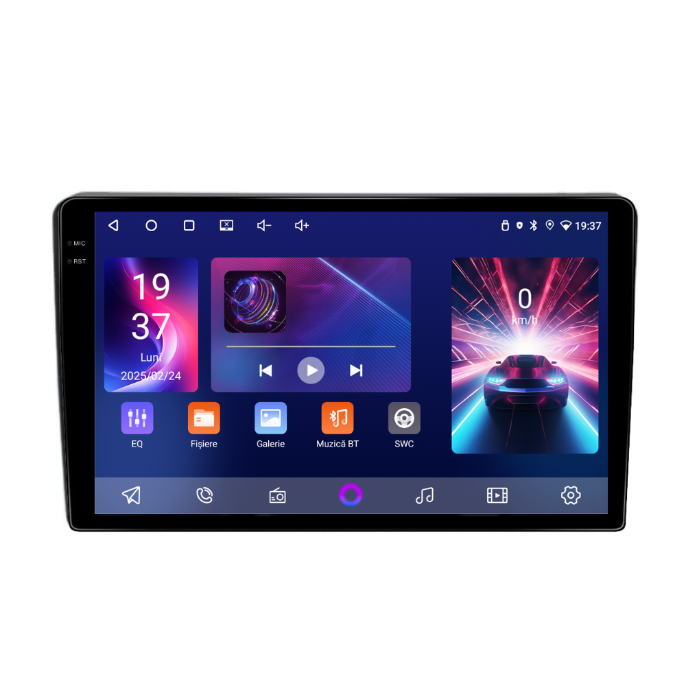 Navigatie Citroen C4 (2019+), Ecran 9 inch, Carplay / Android auto, Youtube, Waze