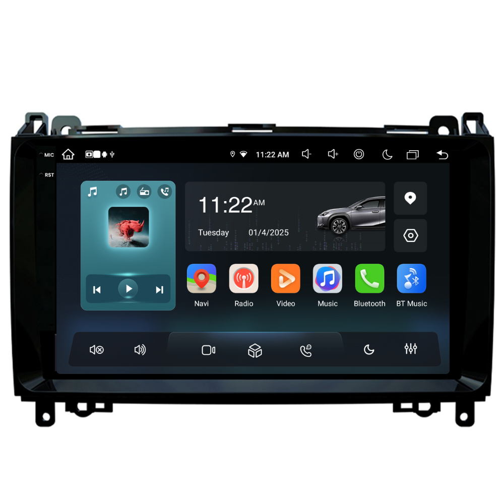 Navigatie VW Crafter (2006-2017), Android, Ecran 9", Carplay / Android auto