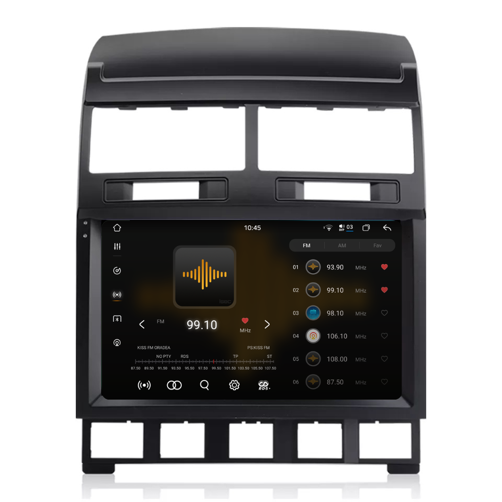 Navigatie Volkswagen Touareg (2002-2010), Android, Ecran 9", Carplay / Android auto