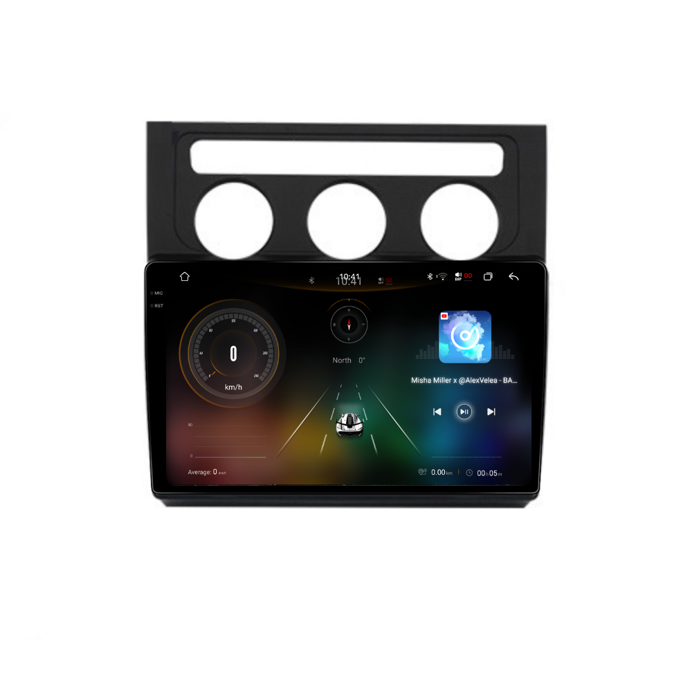 Navigatie Volkswagen Touran (2003-2010), Android, Ecran 10", Carplay / Android auto, Clima automata
