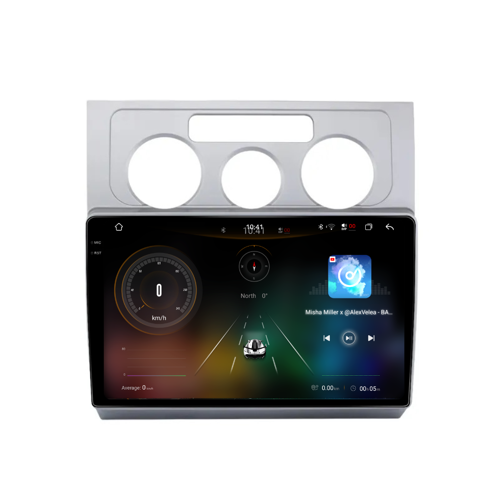 Navigatie Volkswagen Touran (2003-2010), Android, Ecran 10", Carplay / Android auto, Clima AC