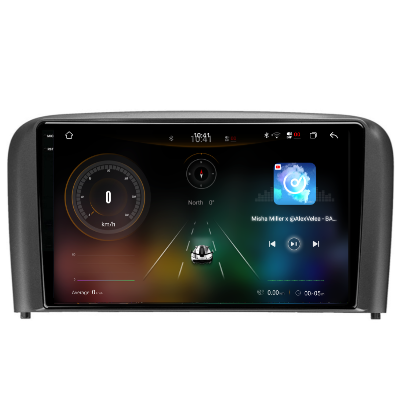 Navigatie Volvo S80 (1998-2004), Ecran 9 inch, Carplay / Android auto, Youtube, Waze
