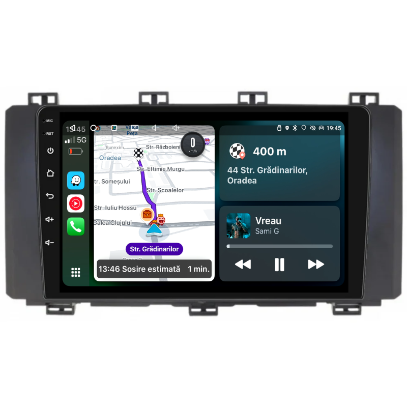 Navigatie Seat Ateca (2016-2021), Ecran 9 inch, Carplay / Android auto, Youtube, Waze