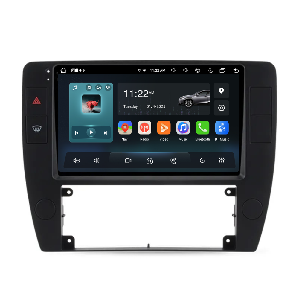 Navigatie Volkswagen Passat B5 (2000-2005), Android, Ecran 9", Carplay / Android Auto