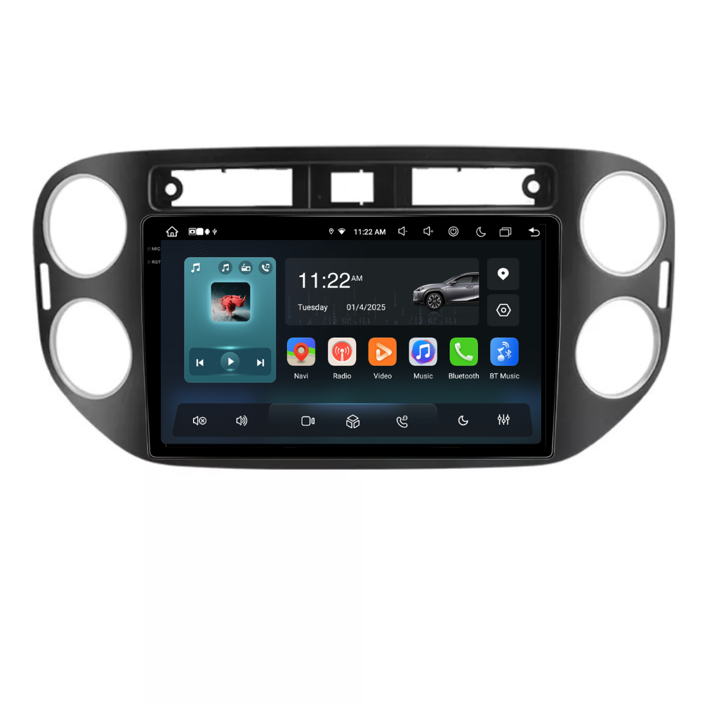 Navigatie volkswagen Tiguan (2011-2016), Android, Ecran 9", Carplay / Android Auto