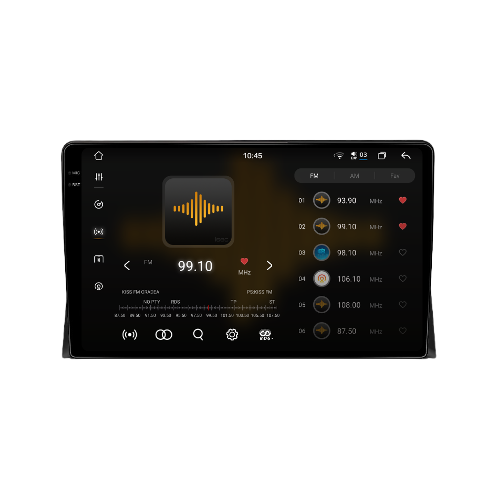Navigatie Volkswagen Transporter (2008-2015), Android, Ecran 9", Carplay / Android auto