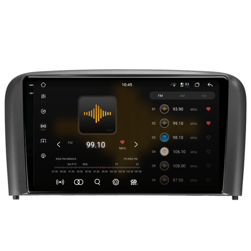 Navigatie Volvo S80 (1998-2004), Ecran 9 inch, Carplay / Android auto, Youtube, Waze