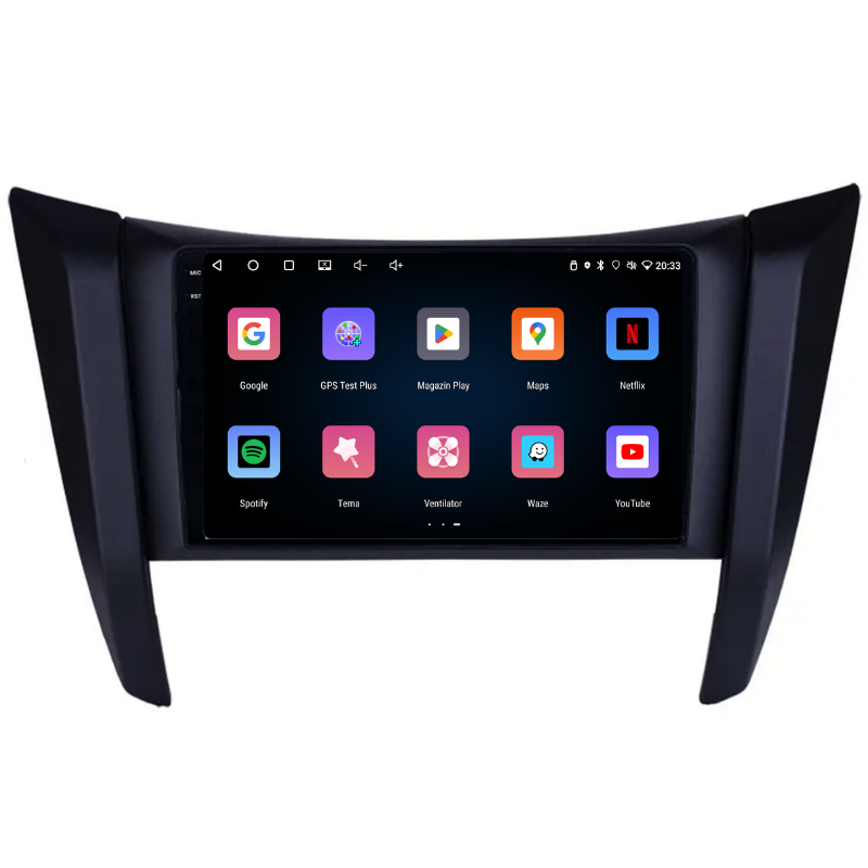 Navigatie Nissan Navara (2015-2022), Ecran 9 inch, Carplay / Android auto, Youtube, Waze