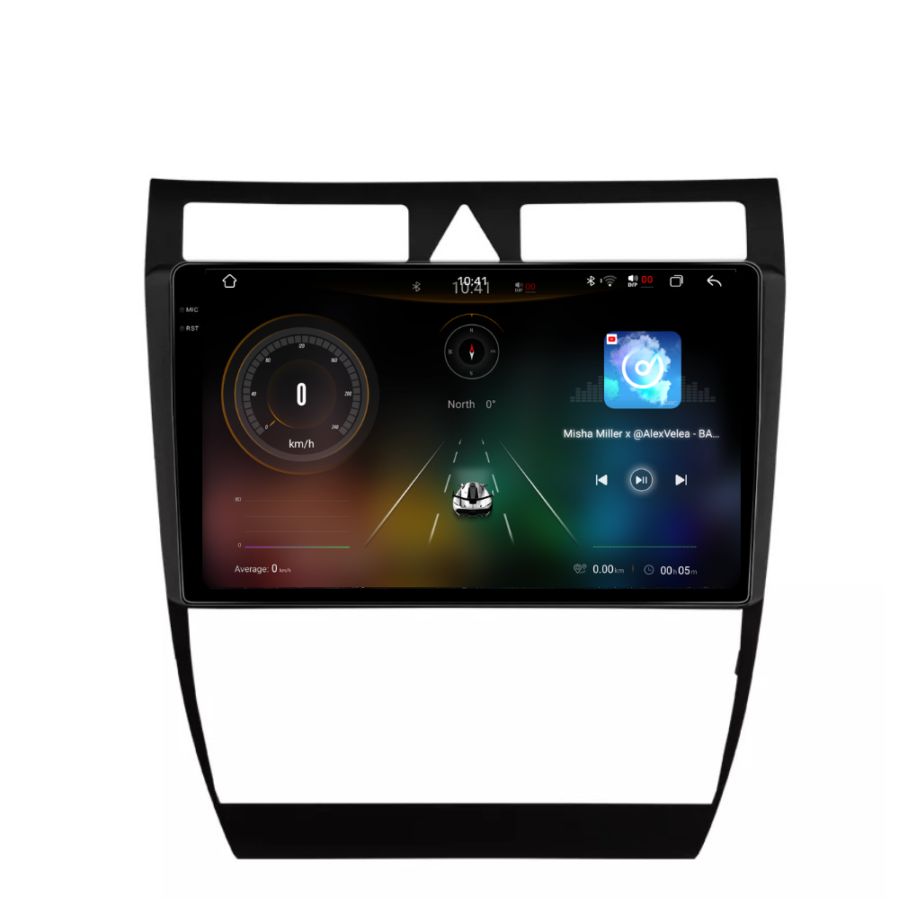 Navigatie Audi A6 C5 (1997-2006), Android, Ecran 9 inch, carplay / android auto