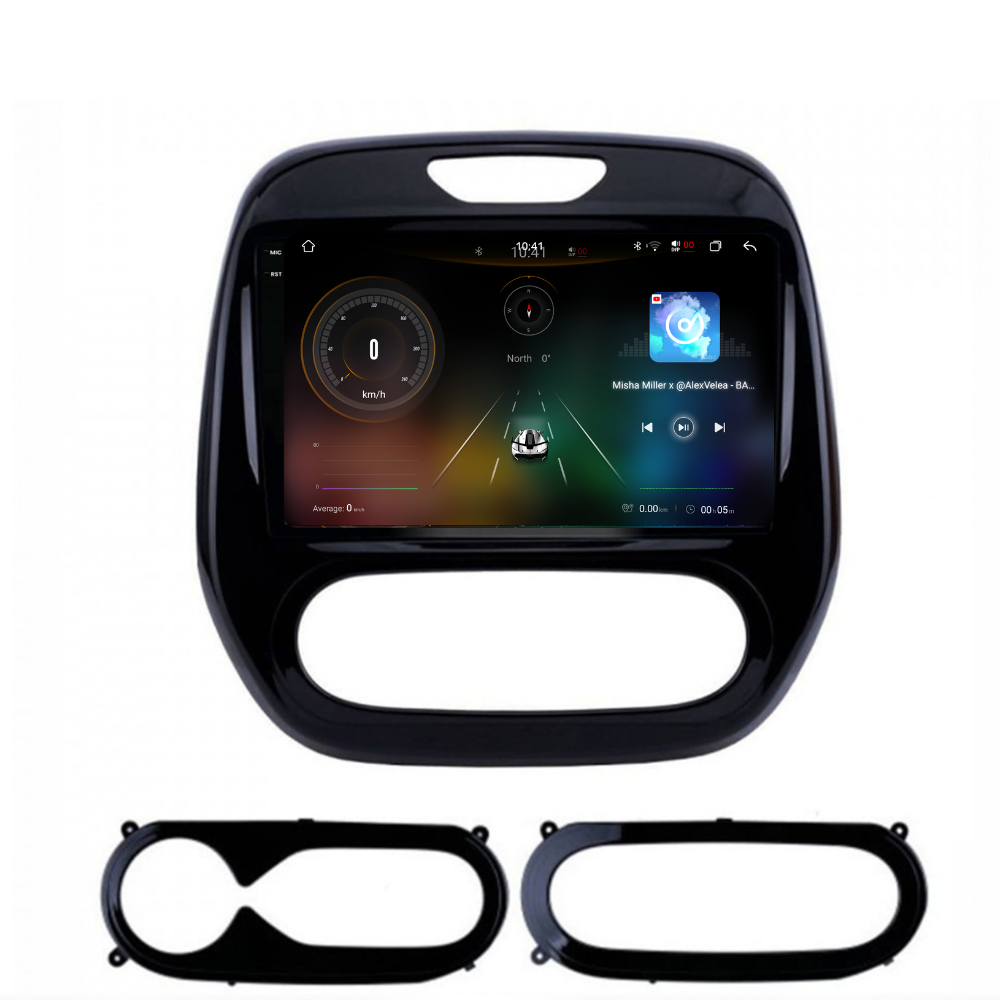 Navigatie Renault Captur (2013-2019), Android, Ecran 9", Carplay  / Android auto