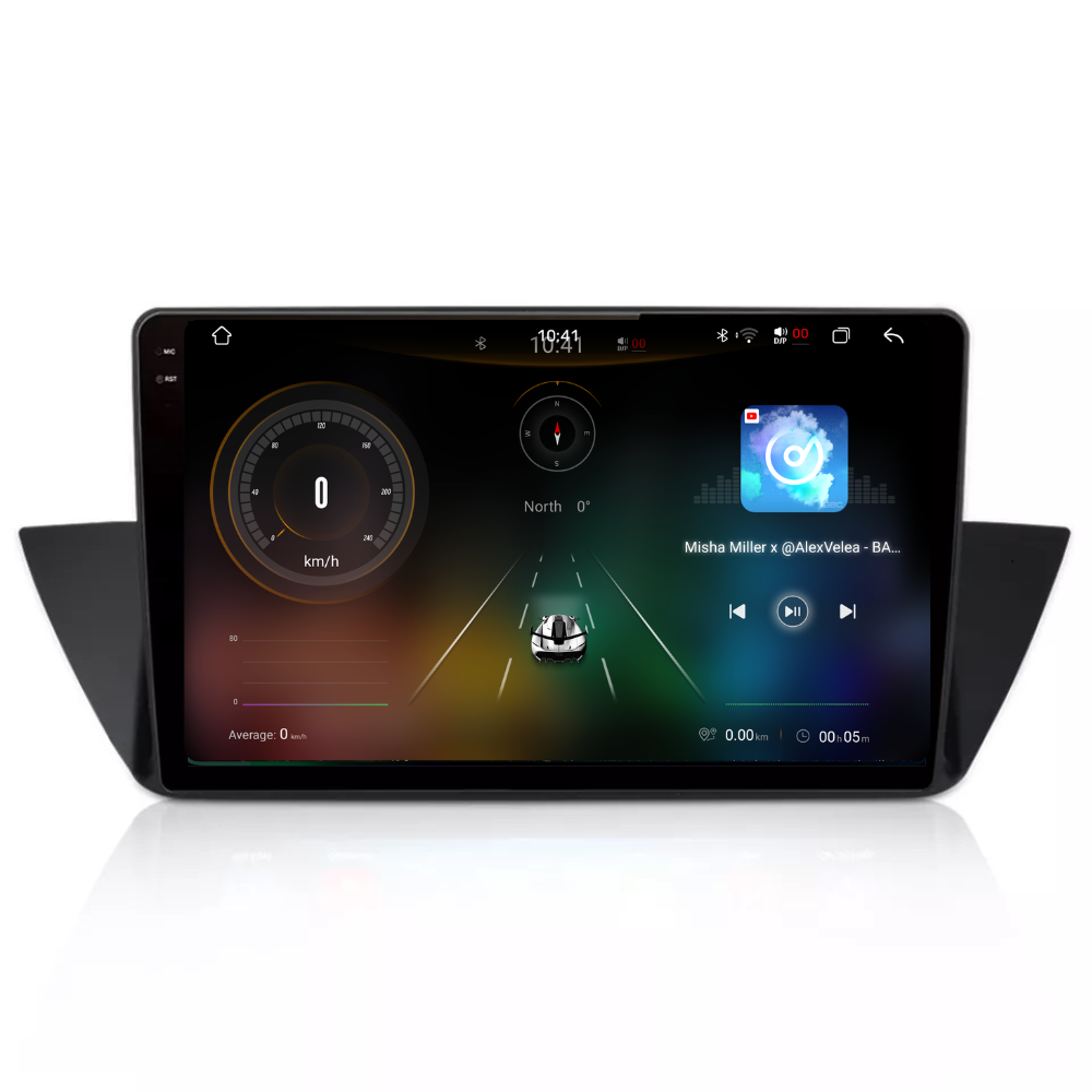 Navigatie BMW X1 E84 (2009-2015), Android, Ecran 10", Carplay / Android auto