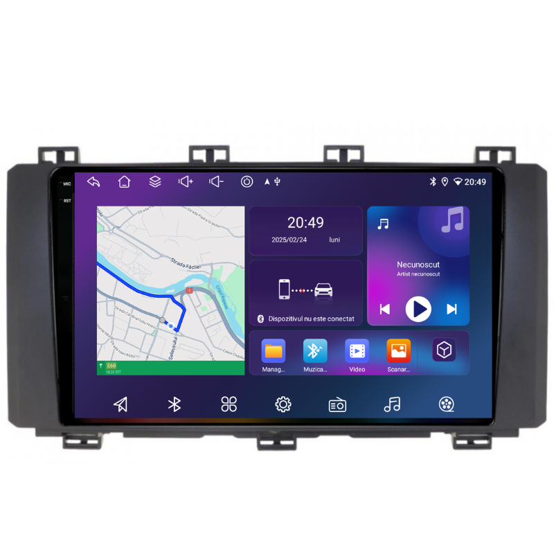 Navigatie Seat Ateca (2016-2021), Ecran 9 inch, Carplay / Android auto, Youtube, Waze