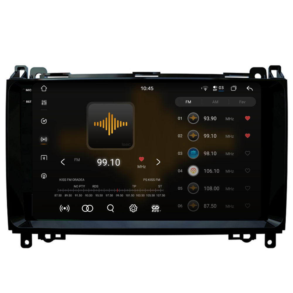 Navigatie VW Crafter (2006-2017), Android, Ecran 9", Carplay / Android auto