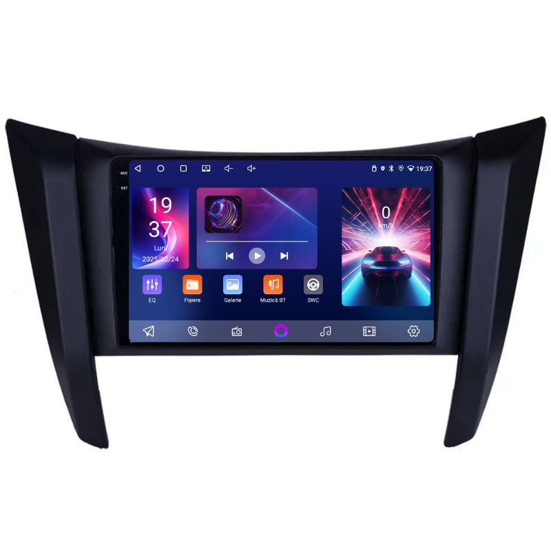 Navigatie Nissan Navara (2015-2022), Ecran 9 inch, Carplay / Android auto, Youtube, Waze