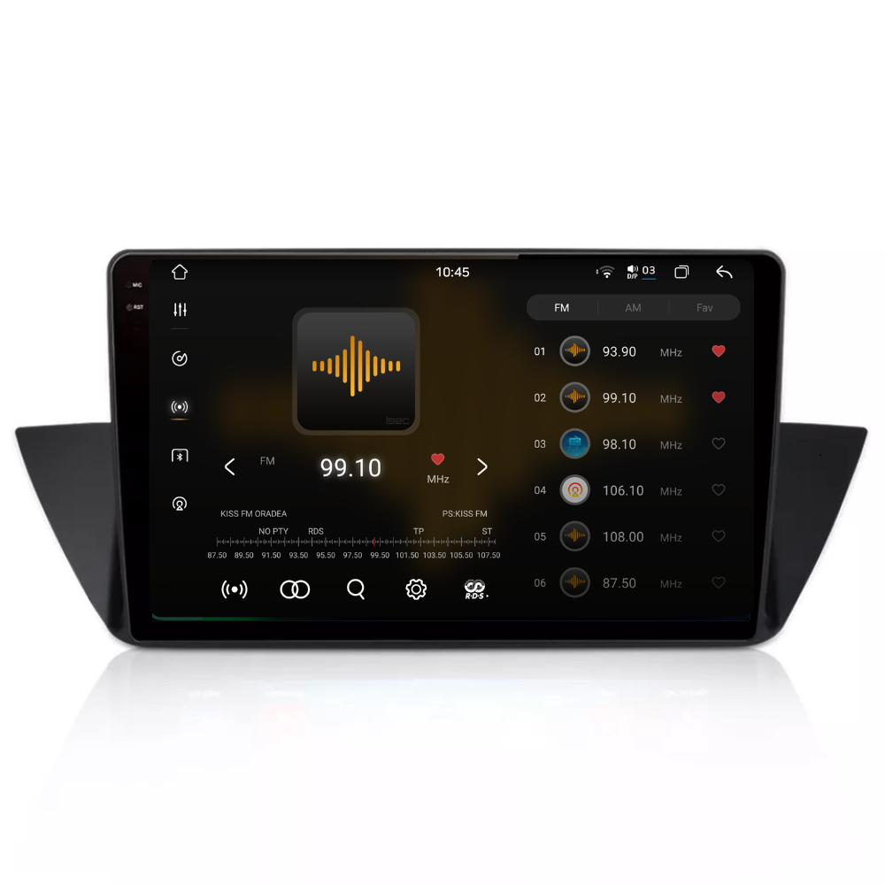 Navigatie BMW X1 E84 (2009-2015), Android, Ecran 10", Carplay / Android auto