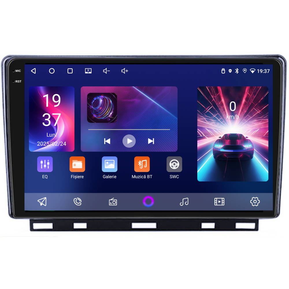Navigatie Renault Clio 5 (2019+), Ecran 9", Carplay / Android auto