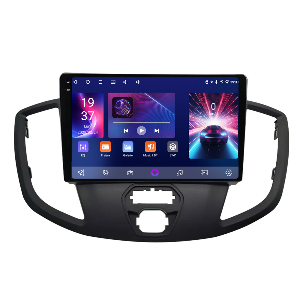 Navigatie Ford Transit (2014-2020), Android, Ecran 9", Carplay / Android auto